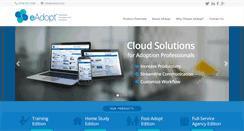 Desktop Screenshot of eadopt.com
