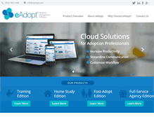Tablet Screenshot of eadopt.com